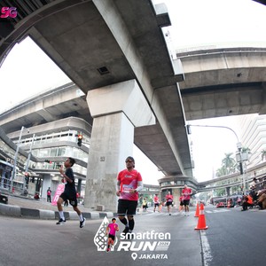 Race photo from SMARTFREN RUN 2026