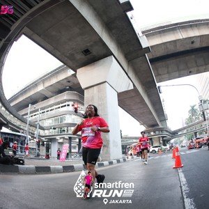 Race photo from SMARTFREN RUN 2026