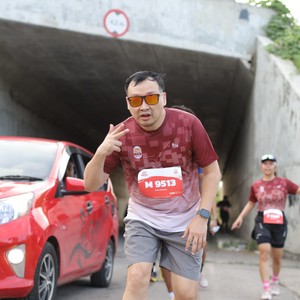 Race photo from KEDIRI HALF MARATHON 2026