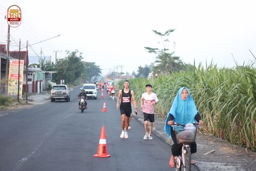 Race photo from Kediri Half Marathon 2024