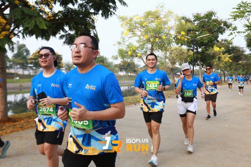 Race photo from ISOPlus Run 2024 Jakarta