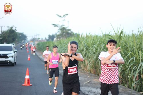 Race photo from Kediri Half Marathon 2024