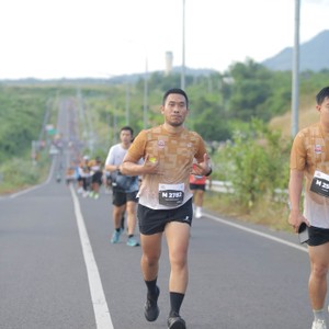 Race photo from KEDIRI HALF MARATHON 2026