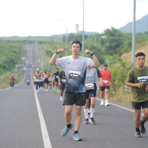 Race photo from KEDIRI HALF MARATHON 2026