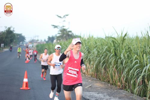 Race photo from Kediri Half Marathon 2024