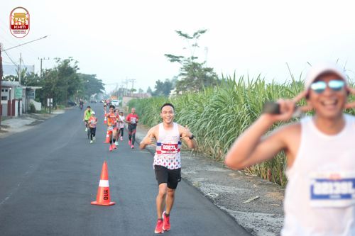 Race photo from Kediri Half Marathon 2024