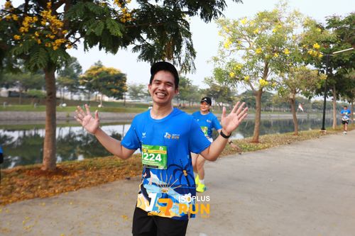 Race photo from ISOPlus Run 2024 Jakarta