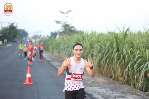 Race photo from Kediri Half Marathon 2024