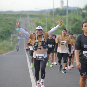 Race photo from KEDIRI HALF MARATHON 2026