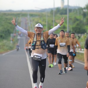 Race photo from KEDIRI HALF MARATHON 2026
