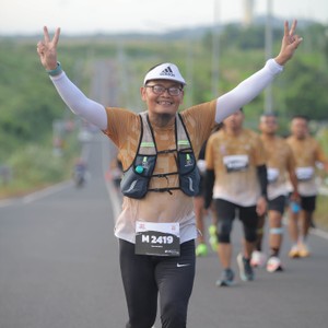 Race photo from KEDIRI HALF MARATHON 2026