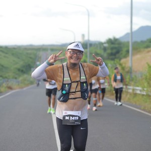 Race photo from KEDIRI HALF MARATHON 2026