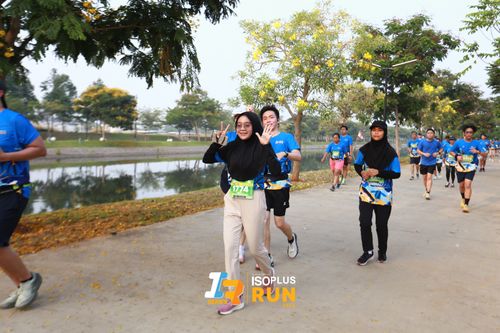 Race photo from ISOPlus Run 2024 Jakarta