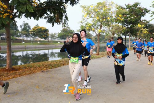 Race photo from ISOPlus Run 2024 Jakarta
