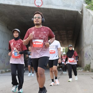 Race photo from KEDIRI HALF MARATHON 2026