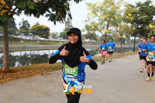 Race photo from ISOPlus Run 2024 Jakarta