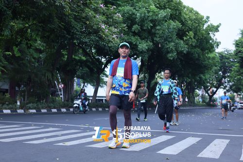 Race photo from SURABAYA ISOPLUS MARATHON 2025