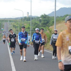 Race photo from KEDIRI HALF MARATHON 2026
