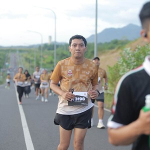 Race photo from KEDIRI HALF MARATHON 2026