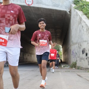 Race photo from KEDIRI HALF MARATHON 2026