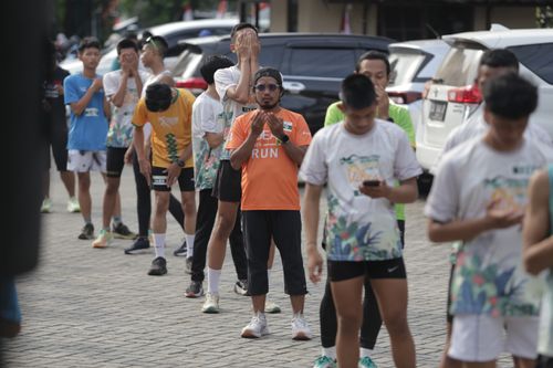 Race photo from ABR 2024 VIBES
