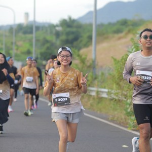 Race photo from KEDIRI HALF MARATHON 2026