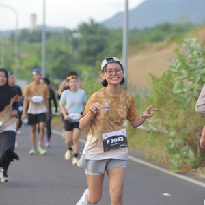 Race photo from KEDIRI HALF MARATHON 2026