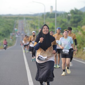 Race photo from KEDIRI HALF MARATHON 2026