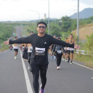 Race photo from KEDIRI HALF MARATHON 2026