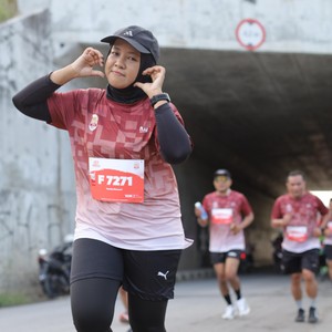 Race photo from KEDIRI HALF MARATHON 2026