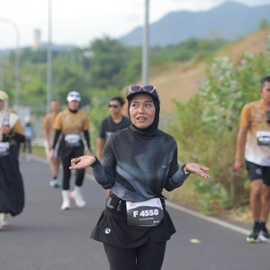 Race photo from KEDIRI HALF MARATHON 2026