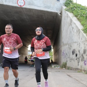 Race photo from KEDIRI HALF MARATHON 2026