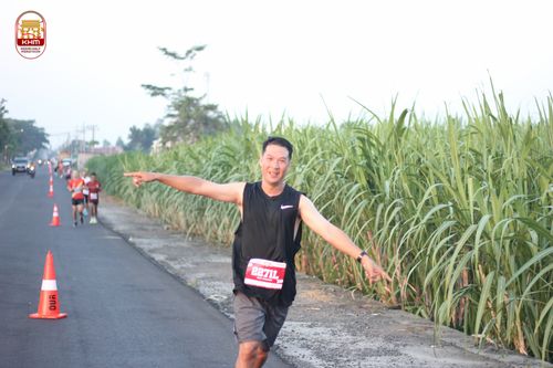 Race photo from Kediri Half Marathon 2024