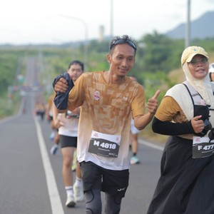 Race photo from KEDIRI HALF MARATHON 2026