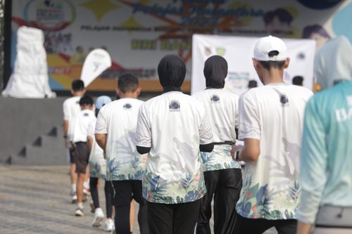 Race photo from ABR 2024 VIBES