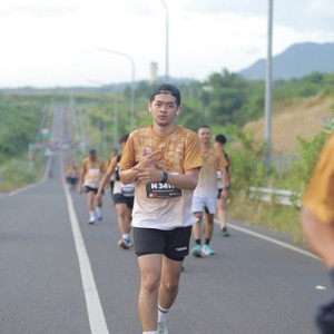 Race photo from KEDIRI HALF MARATHON 2026