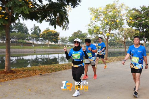 Race photo from ISOPlus Run 2024 Jakarta
