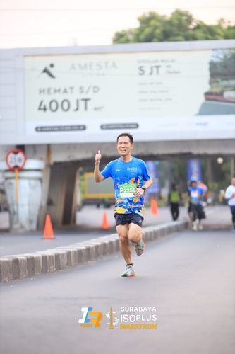 Race photo from SURABAYA ISOPLUS MARATHON 2025
