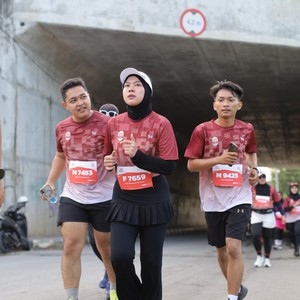 Race photo from KEDIRI HALF MARATHON 2026