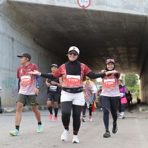 Race photo from KEDIRI HALF MARATHON 2026
