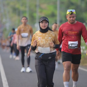 Race photo from KEDIRI HALF MARATHON 2026