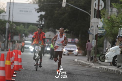 Race photo from Jabar Run 10K 2024