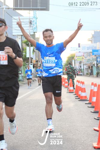 Race photo from Jabar Run 10K 2024