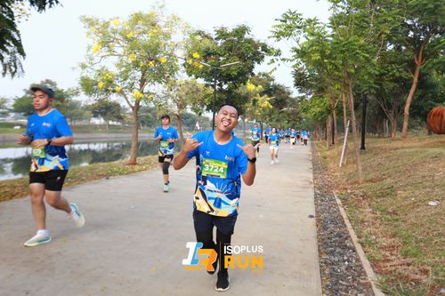 Race photo from ISOPlus Run 2024 Jakarta