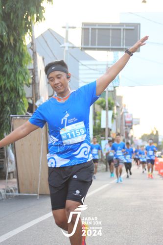 Race photo from Jabar Run 10K 2024