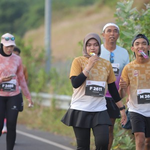 Race photo from KEDIRI HALF MARATHON 2026