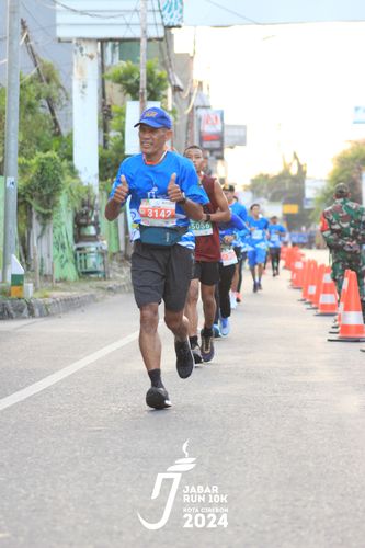Race photo from Jabar Run 10K 2024
