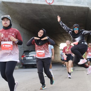Race photo from KEDIRI HALF MARATHON 2026