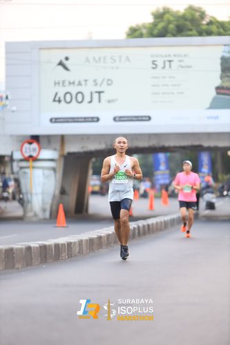 Race photo from SURABAYA ISOPLUS MARATHON 2025