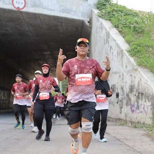 Race photo from KEDIRI HALF MARATHON 2026